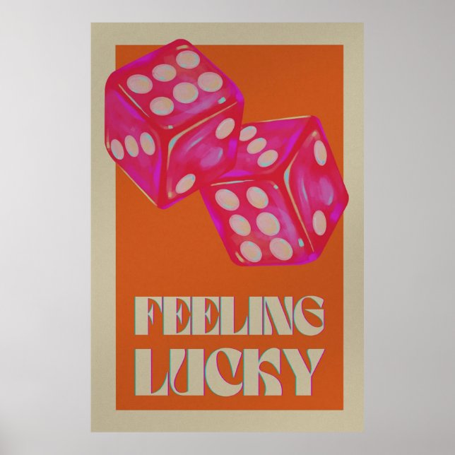 Känn Lucky Poster (Framsidan)