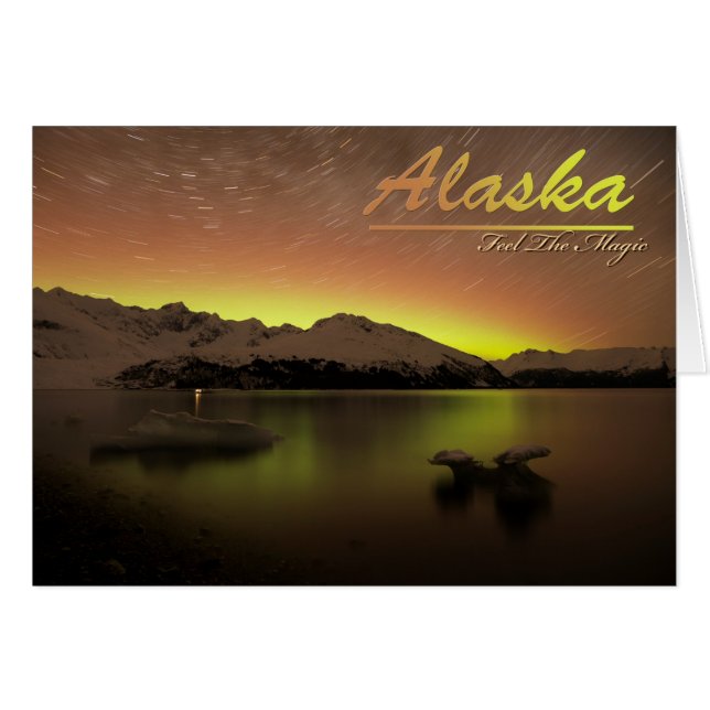 Känn magin hälsningskort (Framsidan Horizontal)