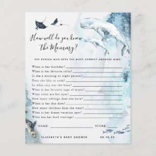 Känn Mamma   Baby Shower-spel