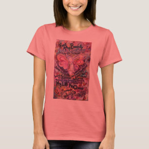 Känn min skönhet Rosa Cancer Angel T-shirt
