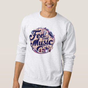 Känn musiken lång ärmad tröja