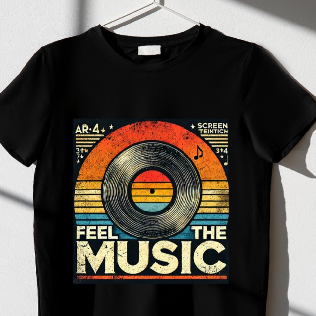 Känn musiken T-Shirt (Skapare uppladdad)