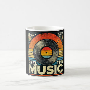 Känn musiken T-Shirt Kaffemugg