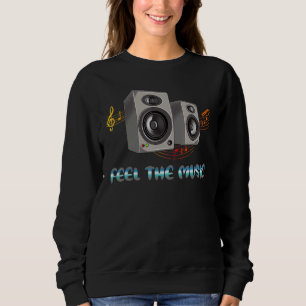 Känn musikhögtalarhögtalaren Musik noter T Shirt