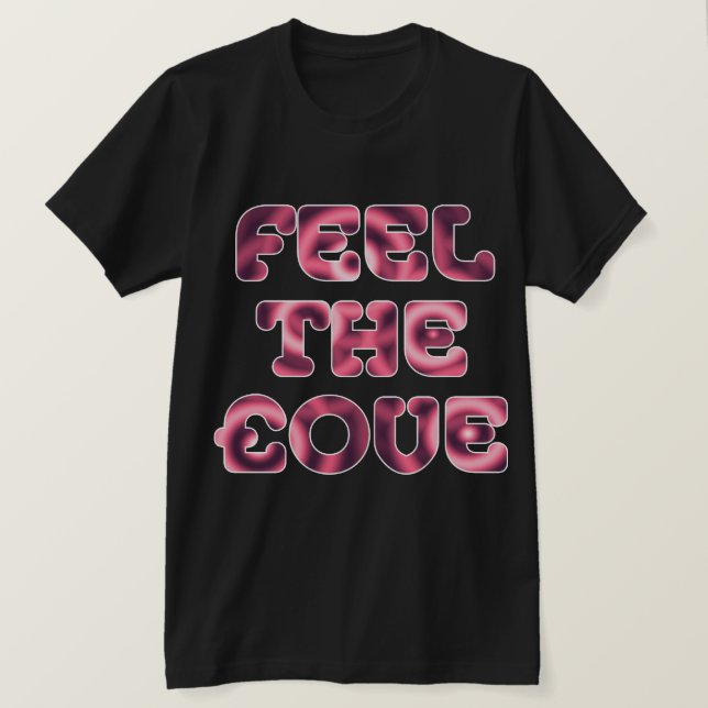 Känn £Ove - Ringar Struktur Tee (Design framsida)