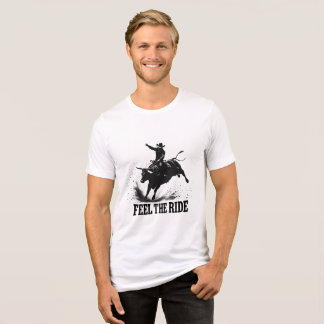 Känn Ride - Bull Riding Western Cowboy T-Shirt