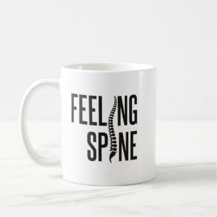 Känn ryggradsfunny Chiropractor Chiropraktic Team Kaffemugg