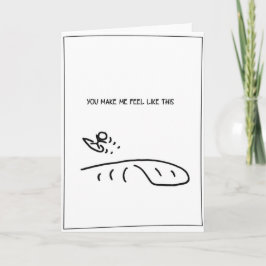 "Känn så här" - Surfing Valentine's Card Helgkort