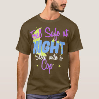 Känn säker på natten, sova med en snut t-tröja t shirt