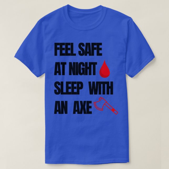 Känn säker t shirt (Design framsida)