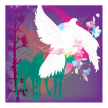 "Känn sig levande" stor Poster Skriv ut