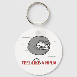 Känn som en Ninja Nyckelring