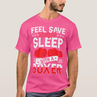 Känn Spara i kväll sömn med en boxerlåda T Shirt