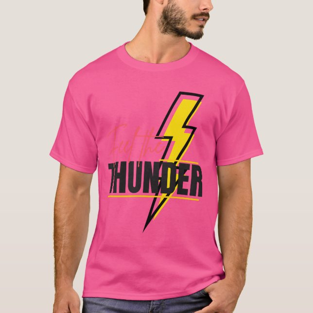 Känn Thunder Sång Tee (Framsida)