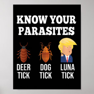 Känn till att din Parasites-antitrumpy-funktion hå Poster