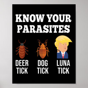 Känn till att din Parasites-antitrumpy-funktion hå Poster