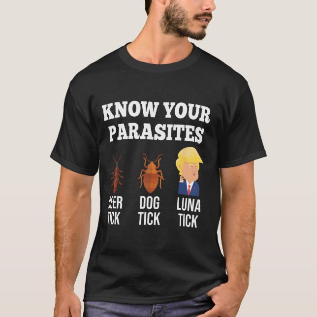 Känn till att din Parasites-antitrumpy-funktion hå T Shirt (Framsida)