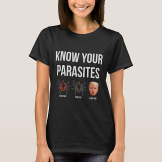 Känn till att din parasites dumpar president Trump T Shirt