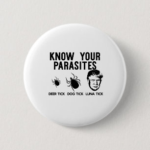 Känn till din Parasites Anti-trump Resistt Shirt F Knapp
