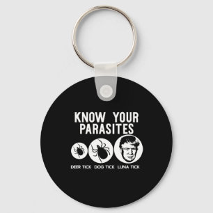 Känn till din Parasites Anti-trump Resistt Shirt F Nyckelring