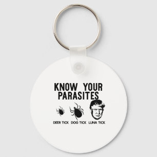 Känn till din Parasites Anti-trump Resistt Shirt F Nyckelring