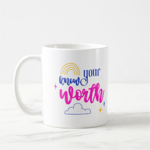 Känn till ditt värde för Dream Tro Accompish Kaffemugg
