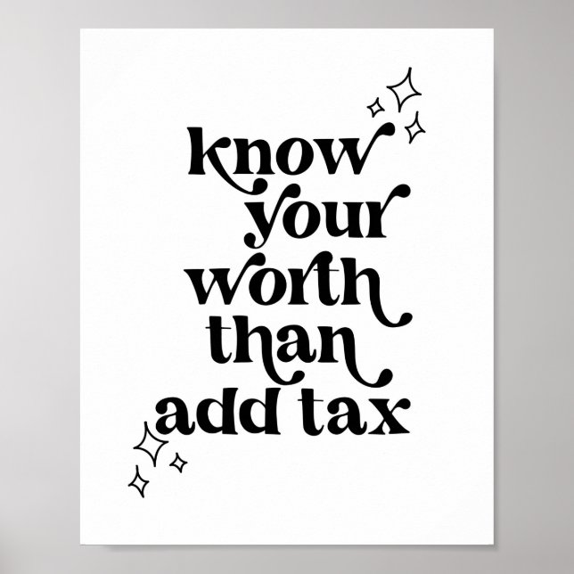 Känn till ditt värdiga teckensnitt än Lägg till Vi Poster (Framsidan)