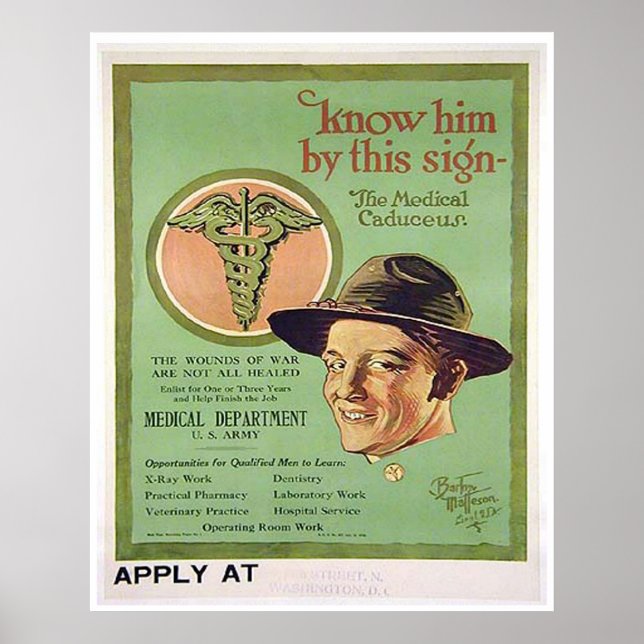 Känn till honom vid detta tecken poster (Framsidan)