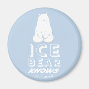 Känn till isbjörn magnet