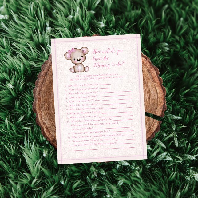 Känn till Mammans bästa jacklägerspelskort Inbjudningar (Skapare uppladdad)