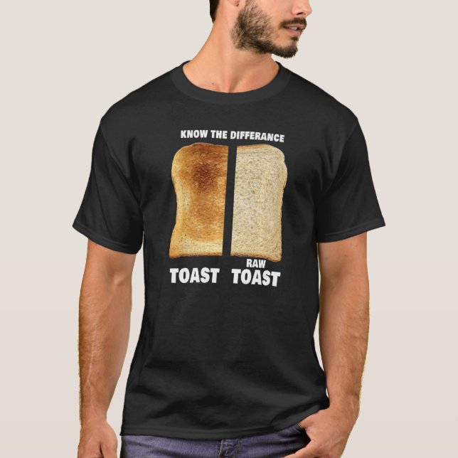 Känn till variationsrosta för rostat diagram t shirt (Framsida)