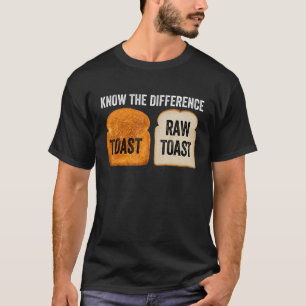 Känn till variationsrosta för rostat diagram t shirt