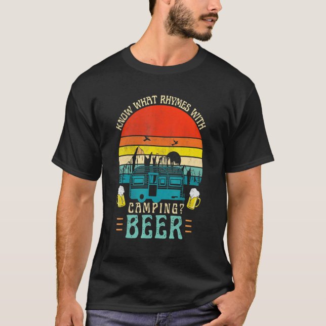 Känn till vilka rytmer med kampanjalkohol t shirt (Framsida)