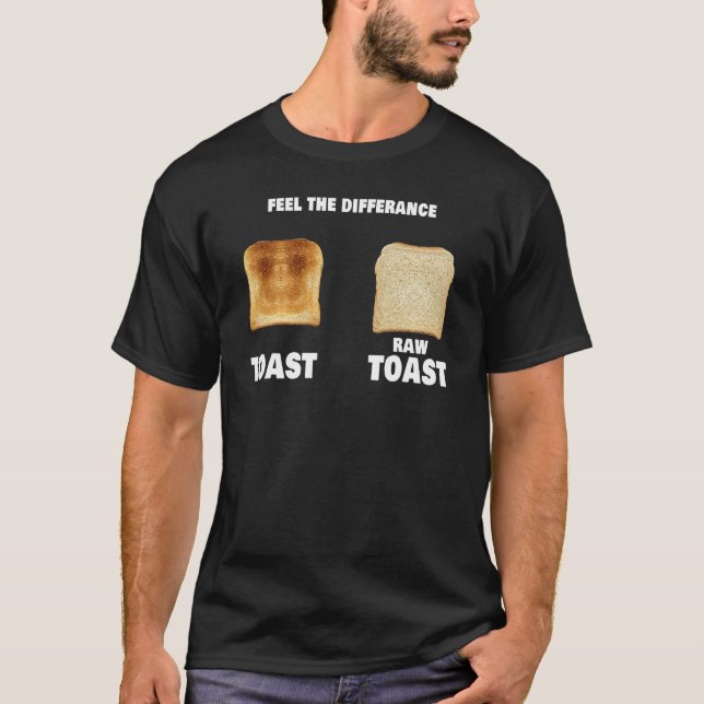 Känn variantrost för popup-diagram t shirt (Framsida)