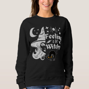 Känn Witchy roligt Halloween-häxa T Shirt