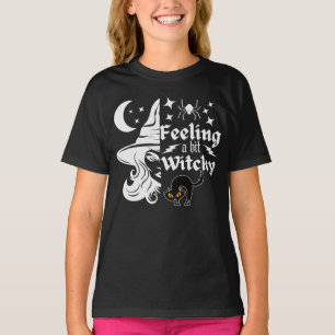 Känn Witchy roligt Halloween-häxa T Shirt