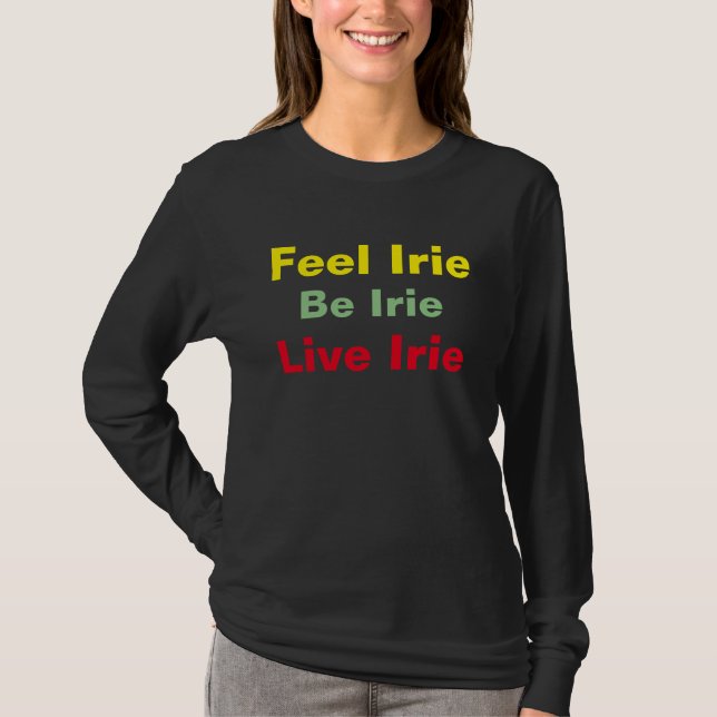känna irie tee shirt (Framsida)