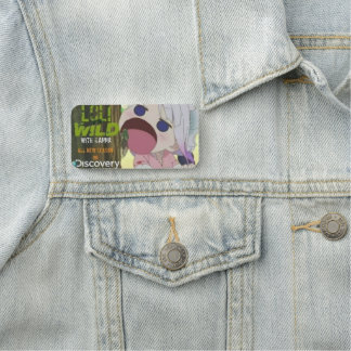 Kanna Kamui Loli vs vildhumor klämmer fast Anime Namnbricka