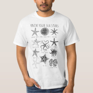 Känna till dina havsstjärnor - Starfiskgrupper T Shirt