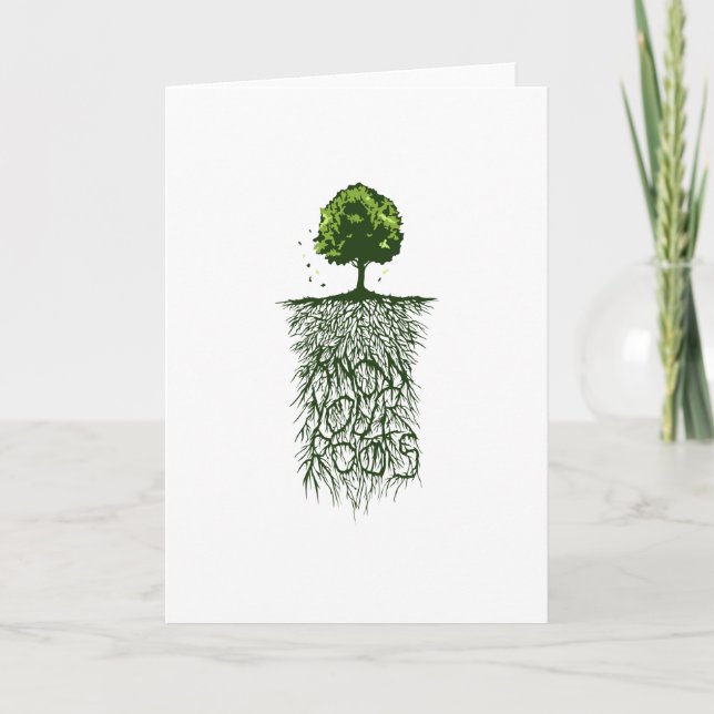 Känna till dina rötter kort (Framsida)