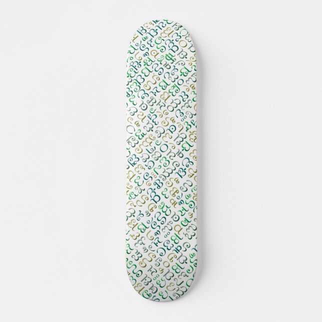 Kannada Mini Skateboard Bräda 18,5 Cm (Framsida)