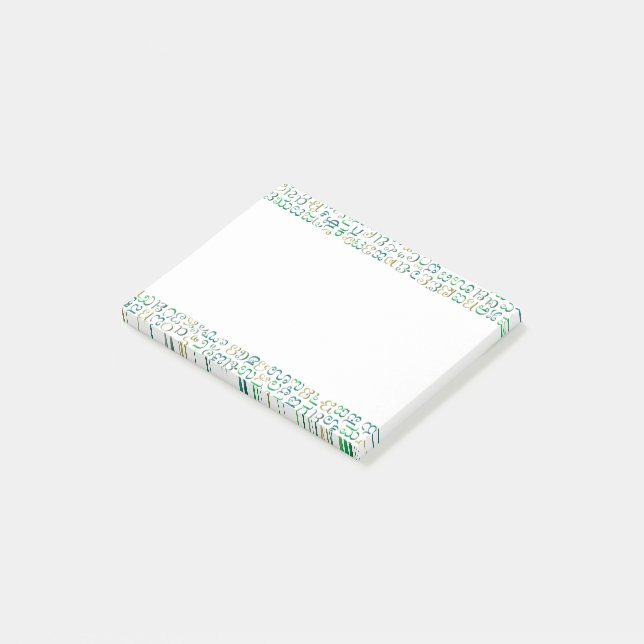 Kannada Post-it Block (Vinklad)