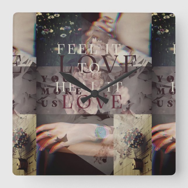 KännDet Fyrkantig Klocka (Framsida)