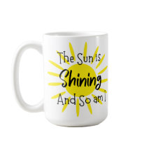 känner bra, lycklig, mugg