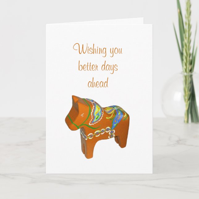 känner dig bättre snart kort (Framsida)