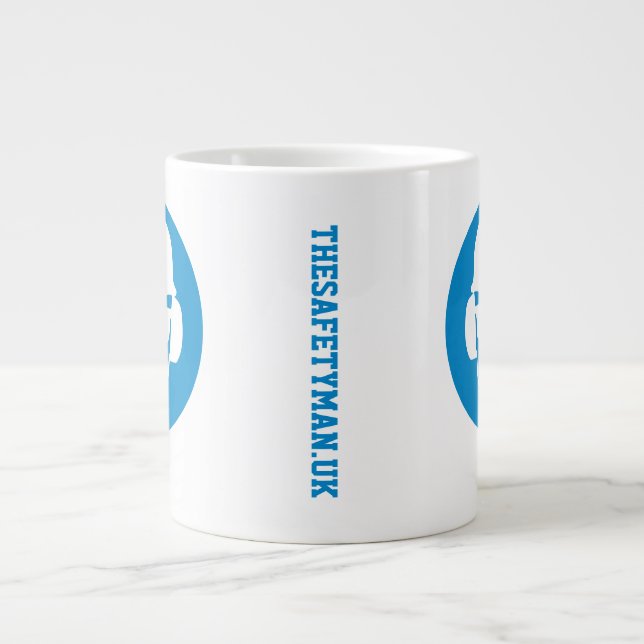 Känner du dig ibland som en mugg med säkerhet Stor Jumbo Mugg (Framsidan)