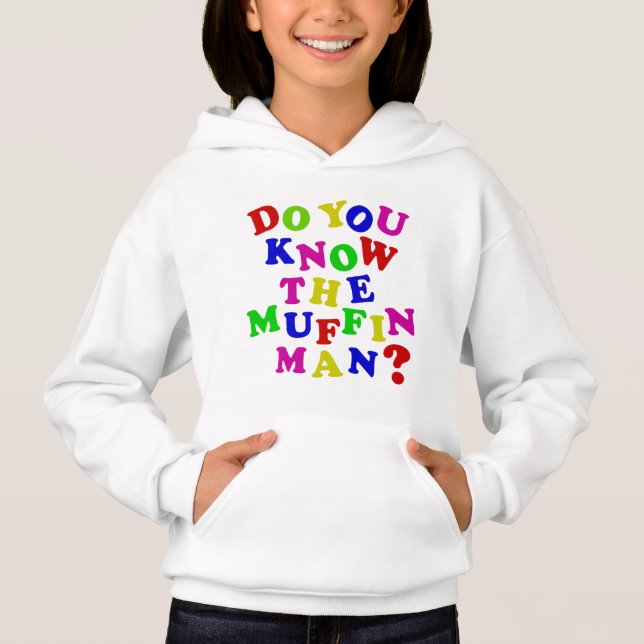 Känner du muffin Man? Tee (Framsida)