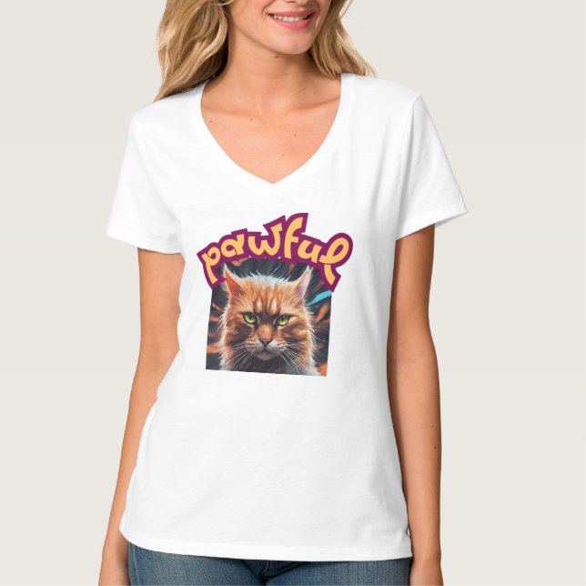 Känner du PAWFUL? T Shirt (Framsida)