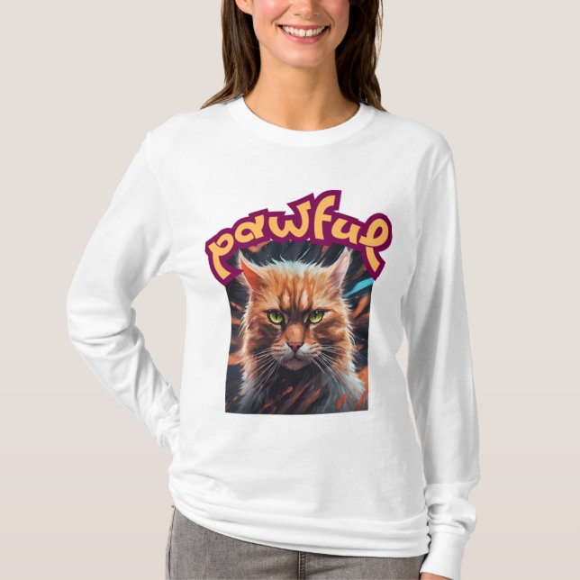 Känner du PAWFUL? T Shirt (Framsida)