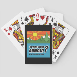 Känner du till Arnold? BesökArnoldCA-spelkort Casinokort